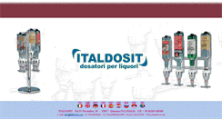 Desktop Screenshot of italdosit.com