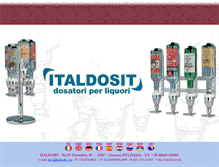 Tablet Screenshot of italdosit.com